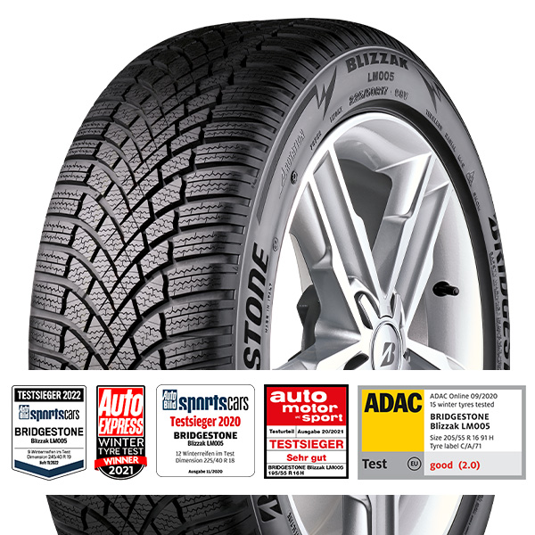 Bridgestone Blizzak LM005 - Reifengrosshänlder Tyremotive Bridgestone Blizzak LM005 - Reifengrosshänlder Tyremotive